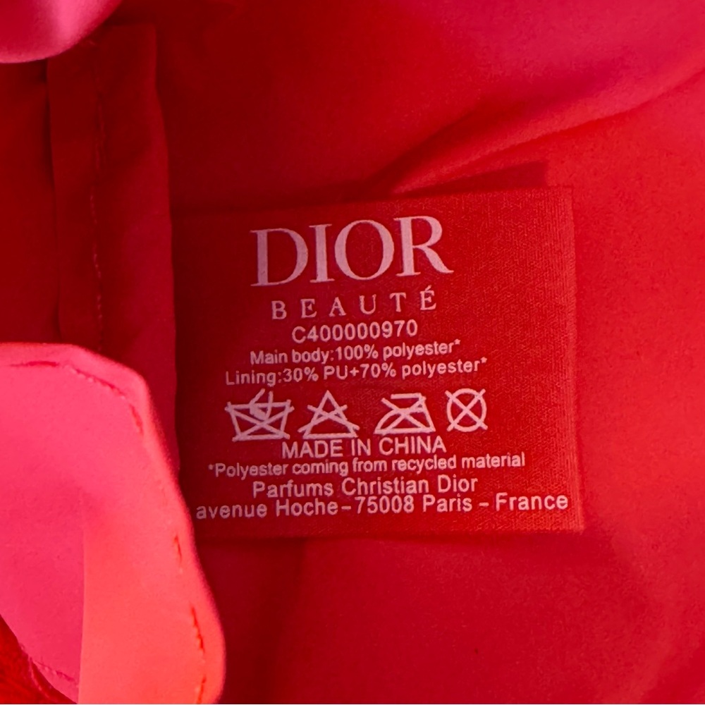 New Dior Beauty Cosmetic Pouch - Picture 5 of 5